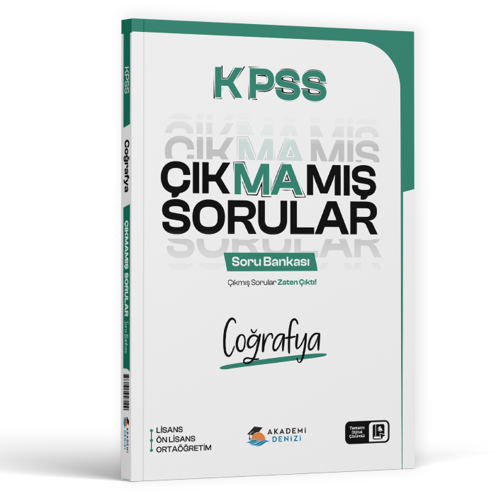 KPSS ÇIKMAMIŞ S.B. COĞRAFYA - 25-26